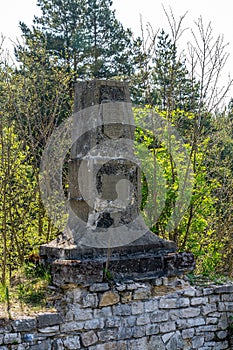 Ruins of the church in Stary Olkusz Poland