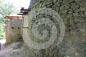 Ruins of Cimburk castle near Kromeriz