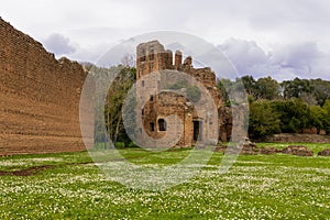 Ruins of the Circus of Maxentius in Rome