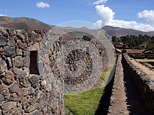 Ruins of the city of Raqchi