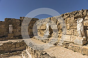 Ruins of City Salamis in Fama , Cyprus.