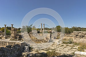 Ruins of City Salamis in Fama , Cyprus.