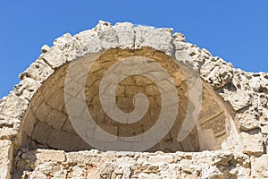 Ruins of City Salamis in Fama , Cyprus.