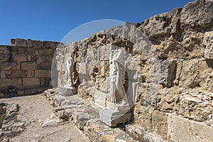 Ruins of City Salamis in Fama , Cyprus.