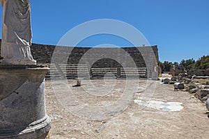 Ruins of City Salamis in Fama , Cyprus.