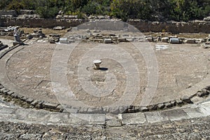 Ruins of City Salamis in Fama , Cyprus.