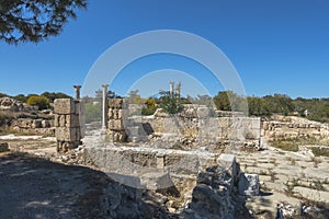 Ruins of City Salamis in Fama , Cyprus.