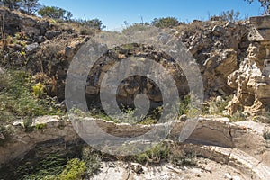 Ruins of City Salamis in Fama , Cyprus. photo