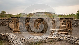 Ruins of the city of Sirkap, Taxila, Pakistan