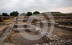 Ruins of the city of Sirkap, Taxila, Pakistan