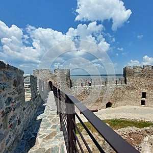 Ruins cliff cky Tower serbia