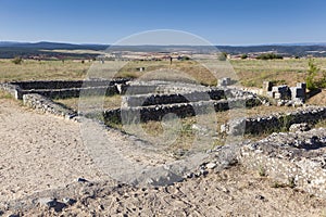 Ruins of Clunia, PeÃÂ±alba de Castro, Burgos photo