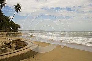 Ruins at Coast photo