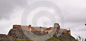 Wide view of the Clavijo castle. photo