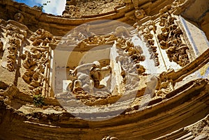 Ruins of the Convento de Monjes Servitas, Teruel, Aragon, Spain