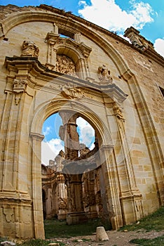 Ruins of the Convento de Monjes Servitas, Teruel, Aragon, Spain