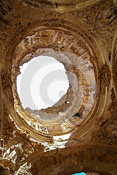 Ruins of the Convento de Monjes Servitas, Teruel, Aragon, Spain