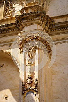 Ruins of the Convento de Monjes Servitas, Teruel, Aragon, Spain