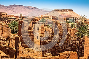 Ruins in Dades valley, Morocco