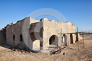 Ruins in Desert