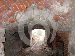 The ruins of Deva Fortress, Romania