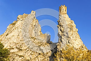 Ruins of Devin castle, Bratislava, Slovakia