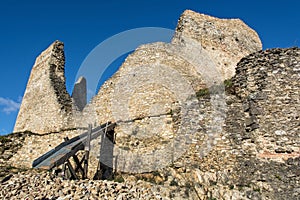 Ruins of Divin castle, Slovak republic