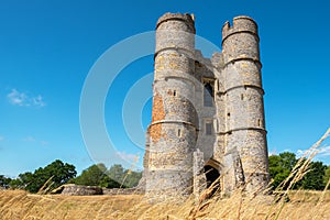 Ruins of Donnington Castle. Newbury, England