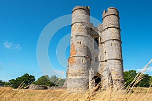 Ruins of Donnington Castle. Newbury, England photo