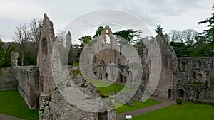 Ruins of Dryburgh Abbey in the Scottish Borders