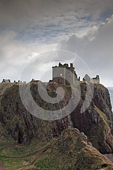 The ruins of Dunnottar Castle, Scotland