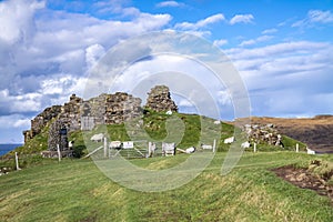 The ruins of Duntulm Castle, Isle of Skye - Scotland