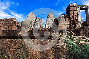 ruins of the East Mebon temple, Angkor, Cambodia