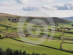 Ruins of East Rosedale Mines kilns, Rosedale Ironstone Railway, North York Moors