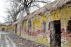 The ruins of the Eastern fort, Brest