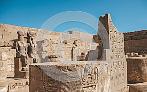 Ruins of the Egyptian Karnak Temple, the largest open-air museum in Luxor