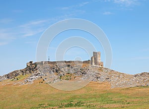 Ruins of Enisala - medieval fortress in Dobrogea, Romania