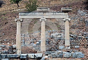 Ruins in Ephesus