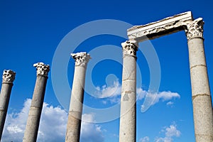 The ruins of Ephesus