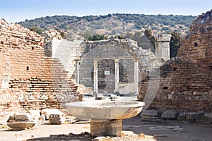 Ruins of Ephesys in Turkey