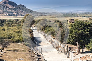 Ruins of Ephesys in Turkey