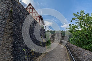 The ruins of Eppstein Castle, Hessen, Germany