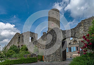 The ruins of Eppstein Castle, Hessen, Germany