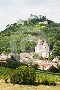 ruins of Falkenstein Castle, Lower Austria, Austria