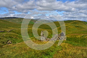 Ruins of a farm building