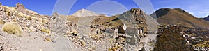 Ruins of a former mining town Pueblo Fantasma photo