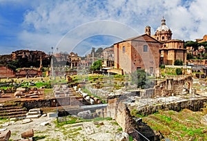 Rome - Ruins Foro Romano photo