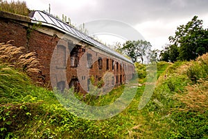 The ruins of the fort