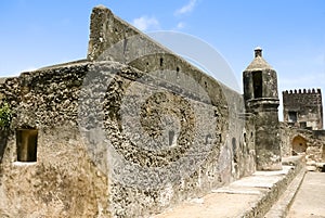 Ruins of fort Jesus in Mombasa