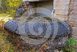 Ruins of fortress Landro, South Tyrol